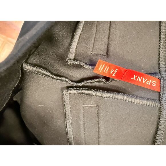 SPANX Classic Black Flared Joggers - Picture 7 of 7